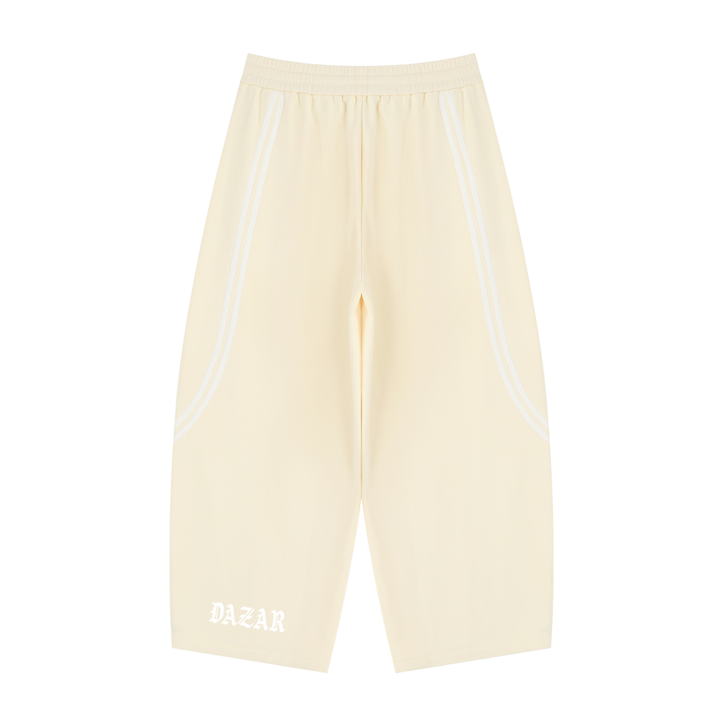 Unisex Wide Leg Piping Sweatpants