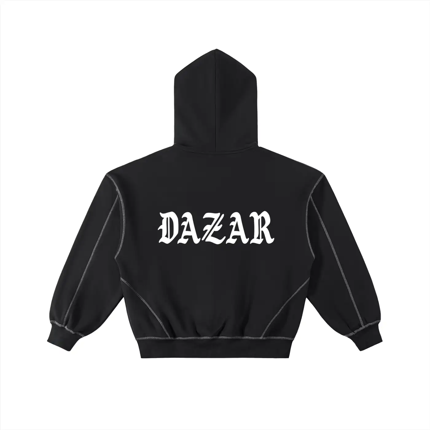 Dazar Boxy Fleece Zip Hoodie DAZAR