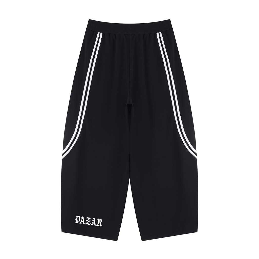 Unisex Wide Leg Piping Sweatpants