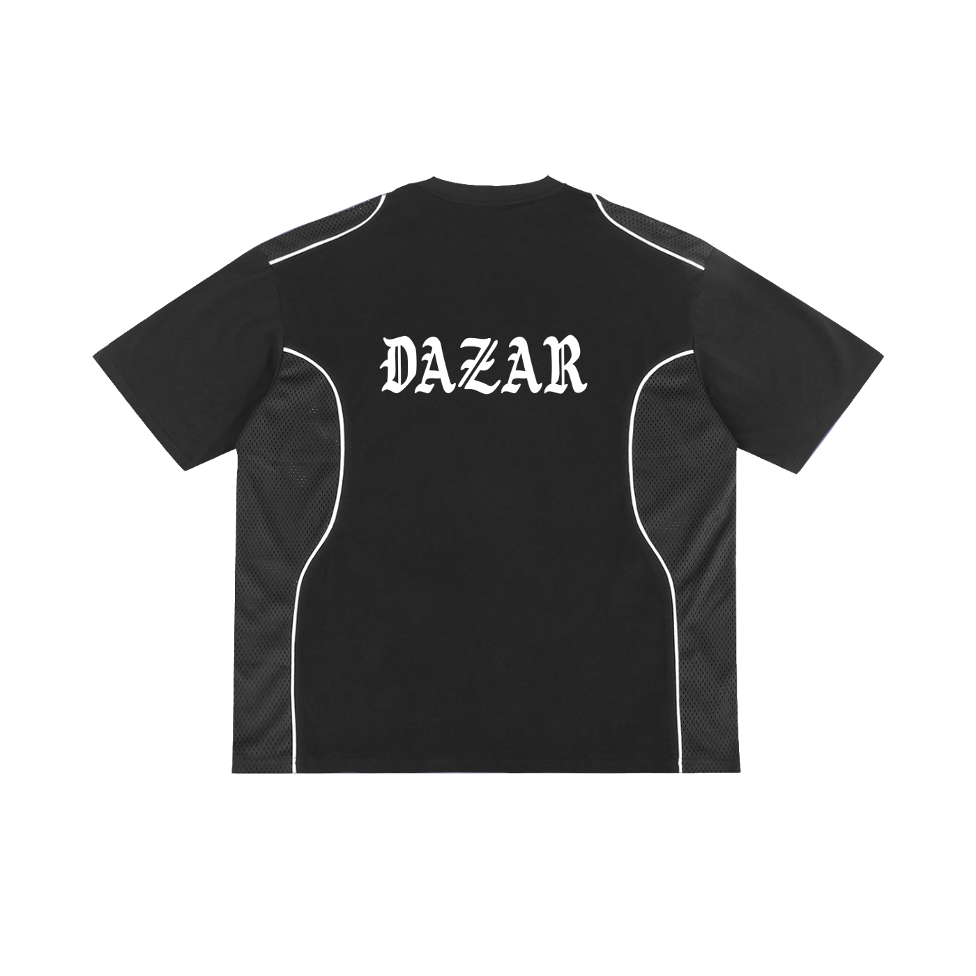 Contrast Piped Panel T-Shirt