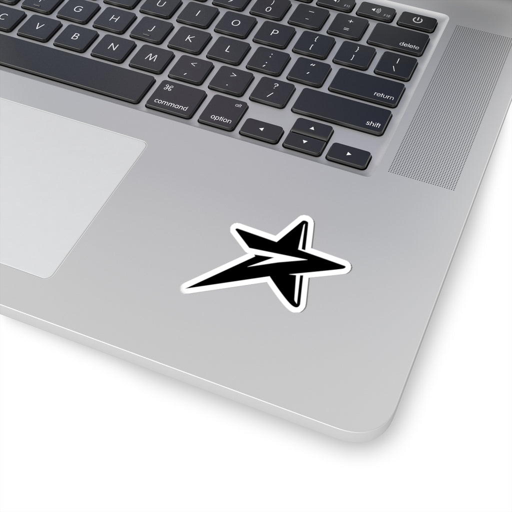 Dazar Star  Sticker — Minimalist Guitar/Skate Logo Decal