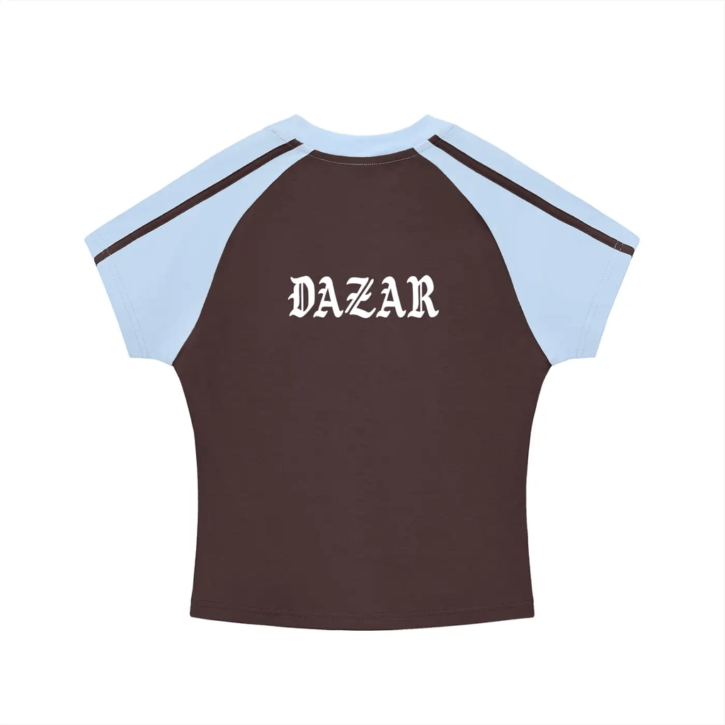 Dazar Contrast Stripes Bodycon DAZAR
