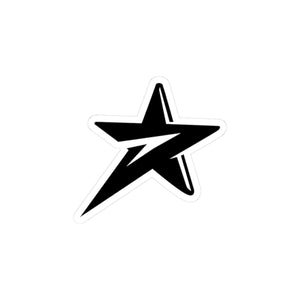 Dazar Star  Sticker — Minimalist Guitar/Skate Logo Decal