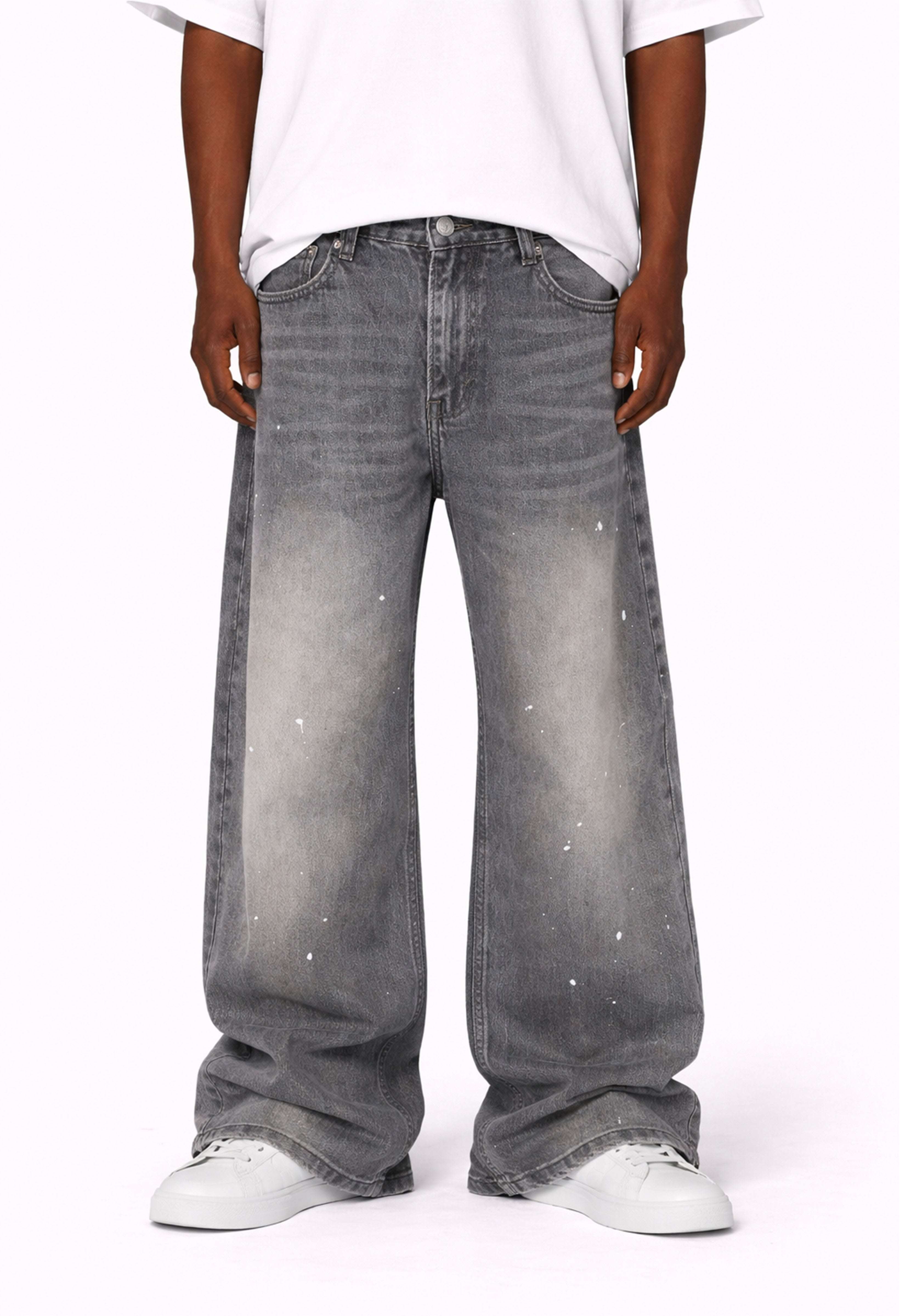 SLATE WIDEBOY SPLATTER DENIM DAZAR