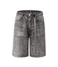 NOIR RHINESTONE SHORTS DAZAR