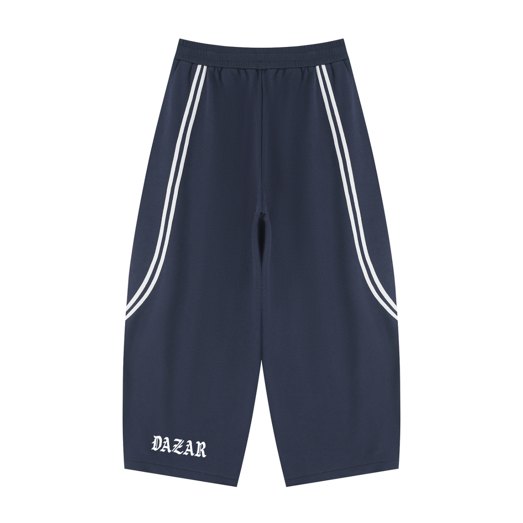 Unisex Wide Leg Piping Sweatpants